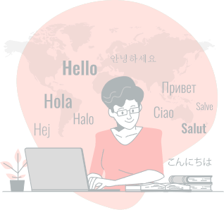 Add language icon for user profile